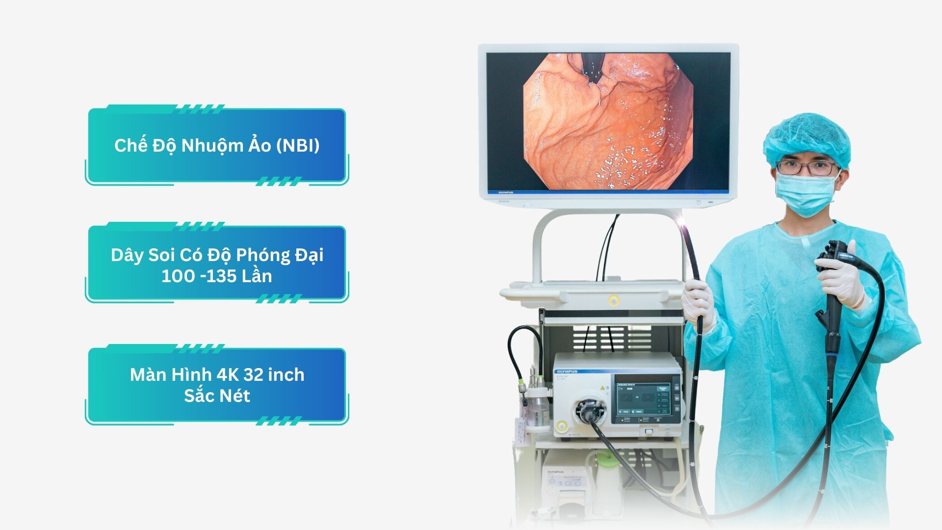 Hệ Thống Máy Nội Soi Hiện Đại Tại Doctor Check