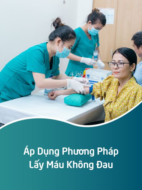 Áp dụng phương pháp lấy máu không đau tại Doctor Check