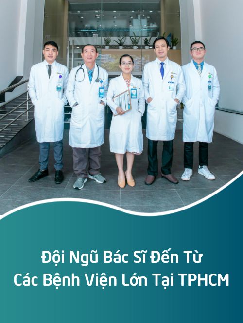 Đội ngũ bác sĩ đến từ các bệnh viện lớn tại TPHCM