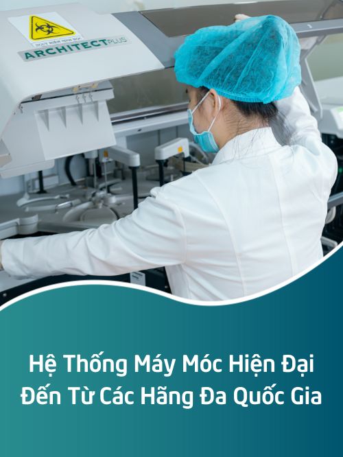 Hệ thống máy móc hiện đại đến từ các hãng đa quốc gia