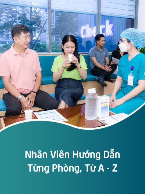 Nhân viên hướng dẫn từng phòng từ A - Z